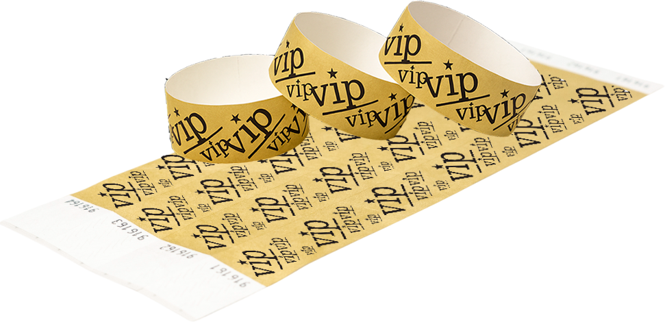 Tyvek Paper – VIP Wristbands