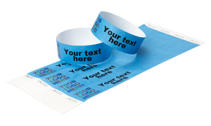 Custom Tyvek Wristbands – Colour Print