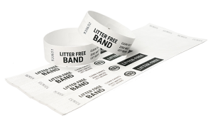 Litter Free Tyvek Wristbands