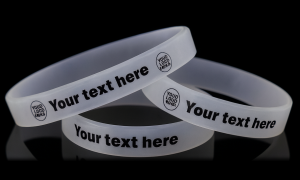 UV Base Silicone Wristbands